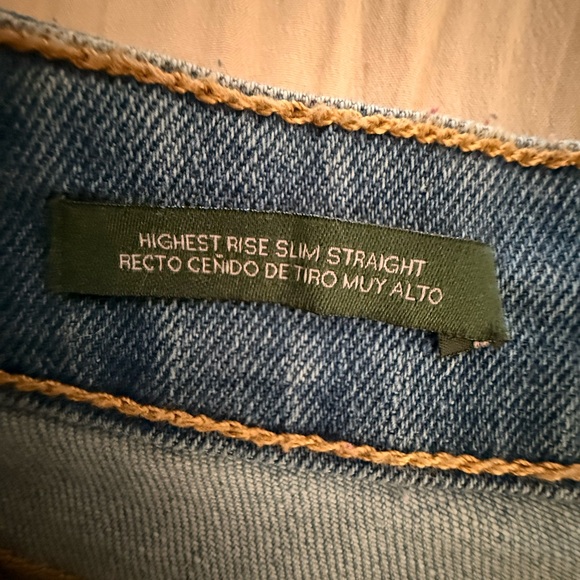 Wild Fable Two-Tone Patchwork Jeans - Picture 6 of 7